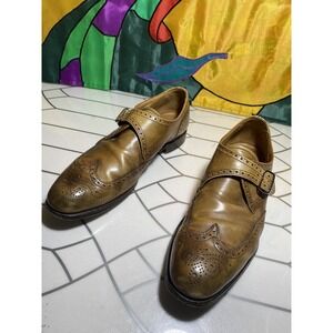 Herring Shoes handcrafted England strap dress loafers 10.5